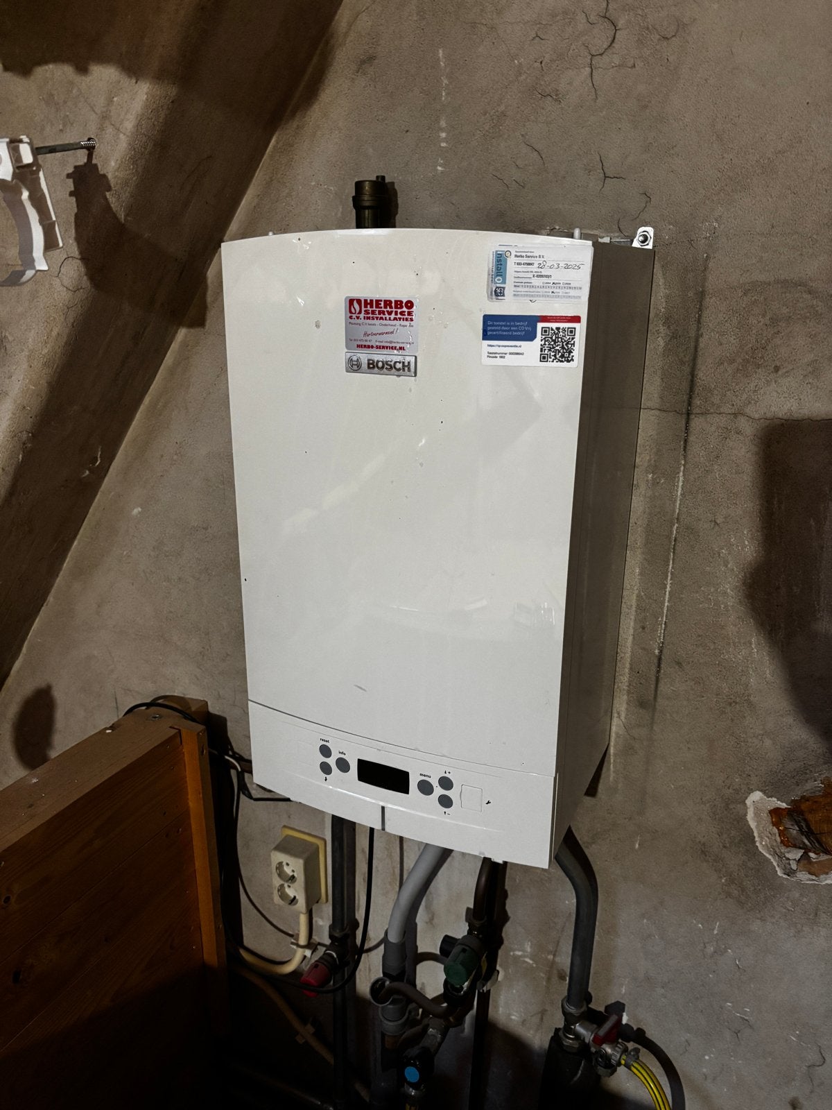 Bosch CV-ketel Model 24 HRC - Hoog Rendement Combi-ketel, Ophalen, Gebruikt, Hoog rendement (Hr), Cv-ketel of Combi-ketel
