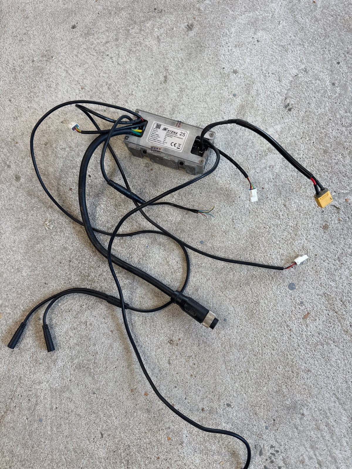 Qwic originele RD11 speed pedelec controller 45/25 km/u