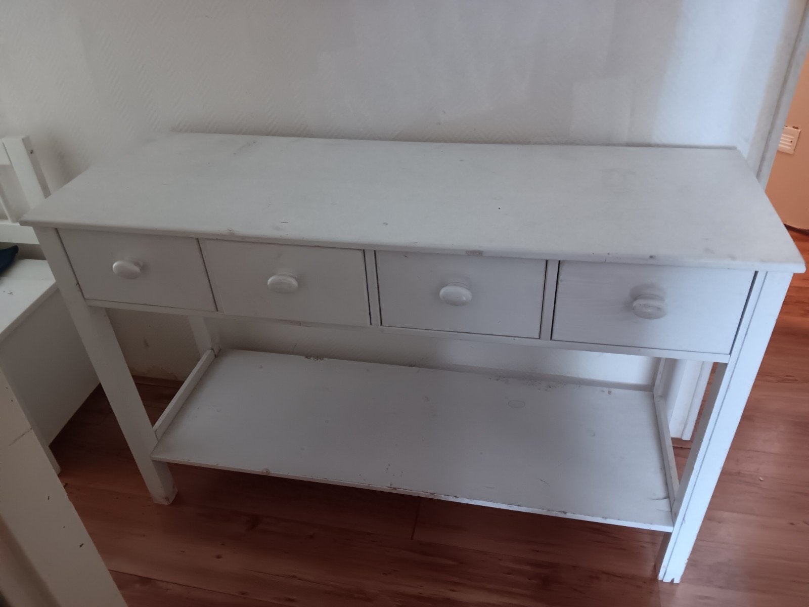 Sidetable, Huis en Inrichting, Tafels | Eettafels, Ophalen, Gebruikt, Rechthoekig, 100 tot 150 cm
