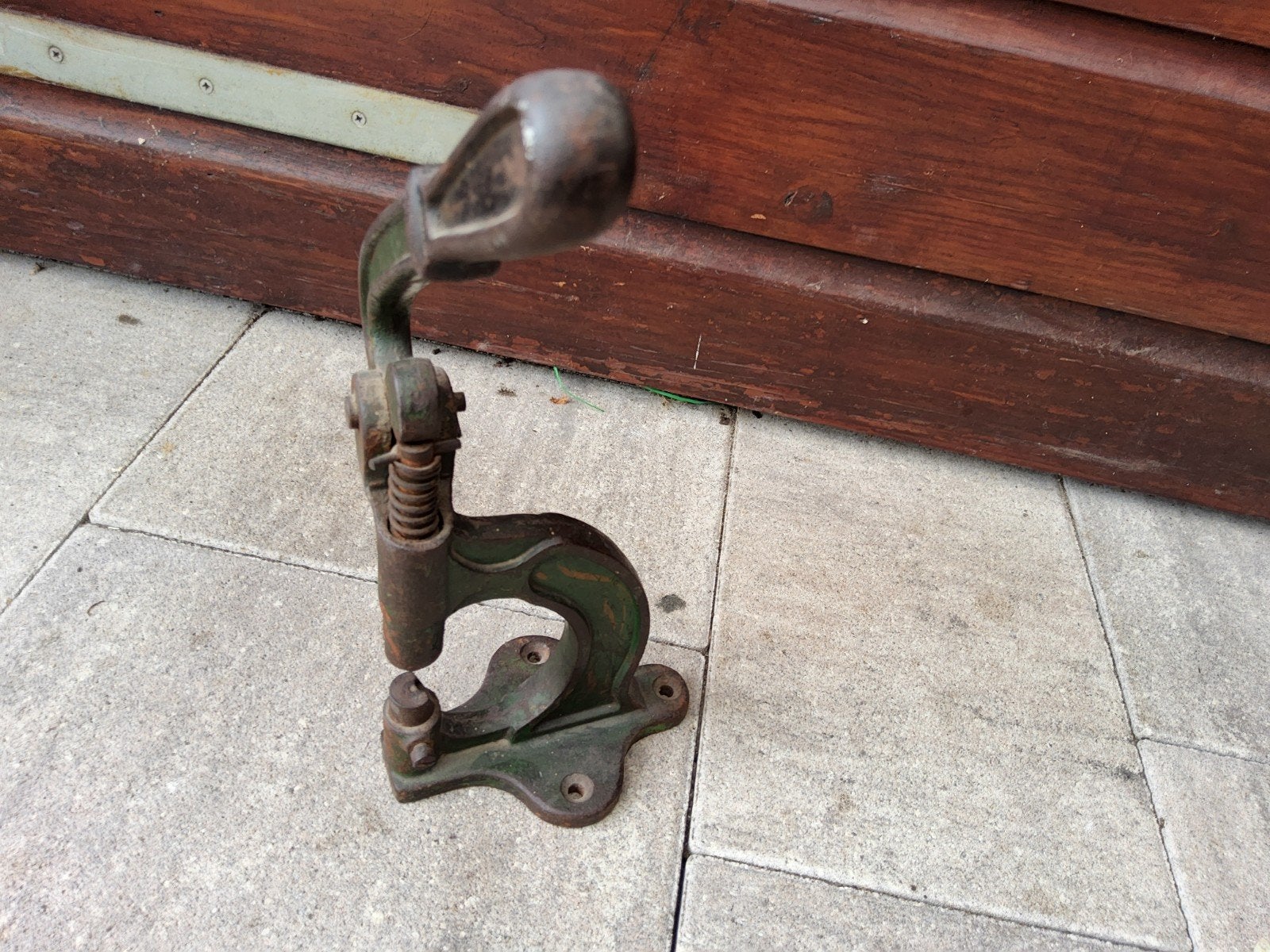 Antieke handpers / klinknagelmachine, Ophalen of Verzenden