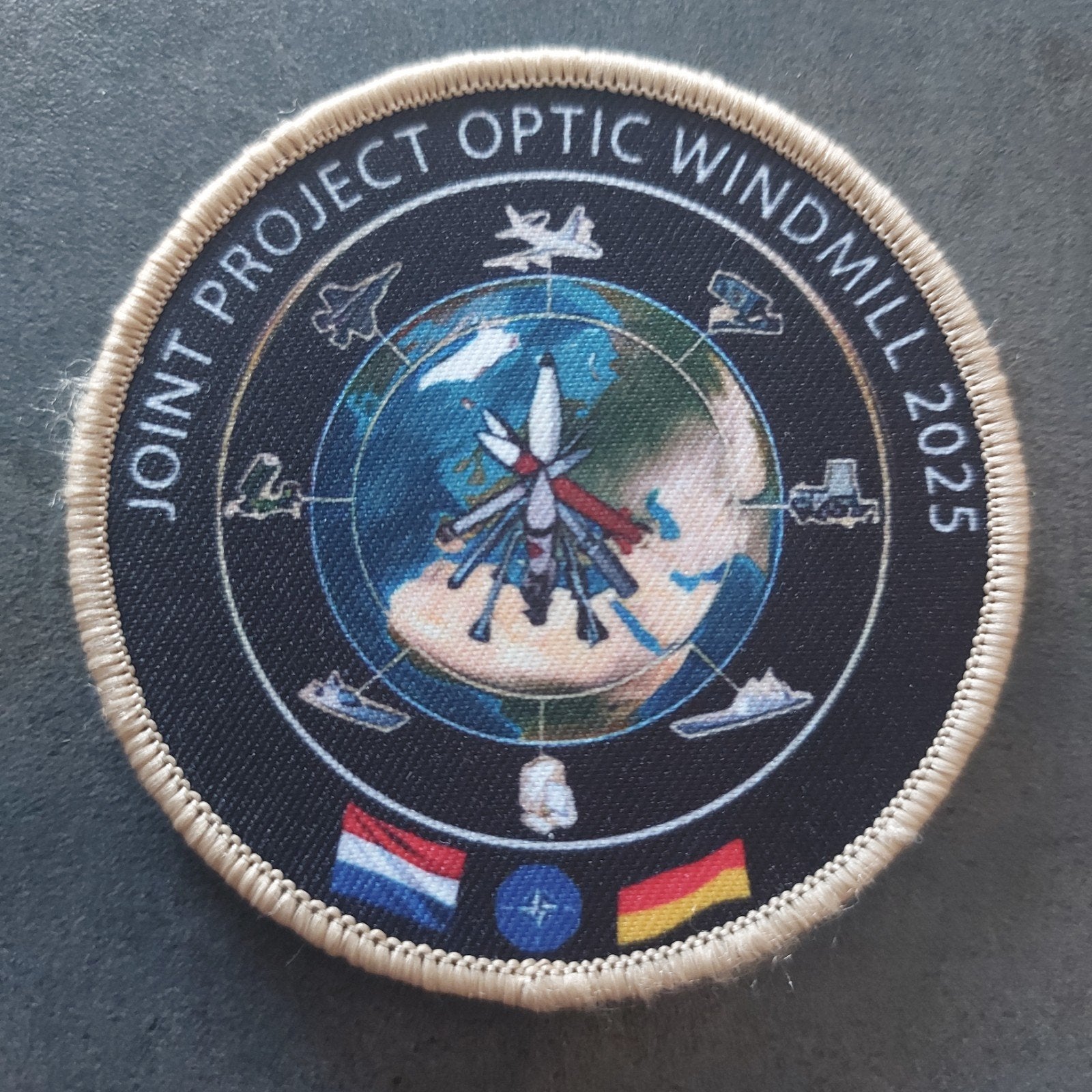 Patch JPOW2025 collectors item, Ophalen of Verzenden, Luchtmacht, Nederland, Embleem of Badge