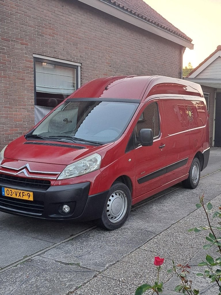 Citroën Jumpy 2.0 HDI 120 1200 L2h2 2008, Auto's, Voorwielaandrijving, Stof, Euro 6, Citroën
