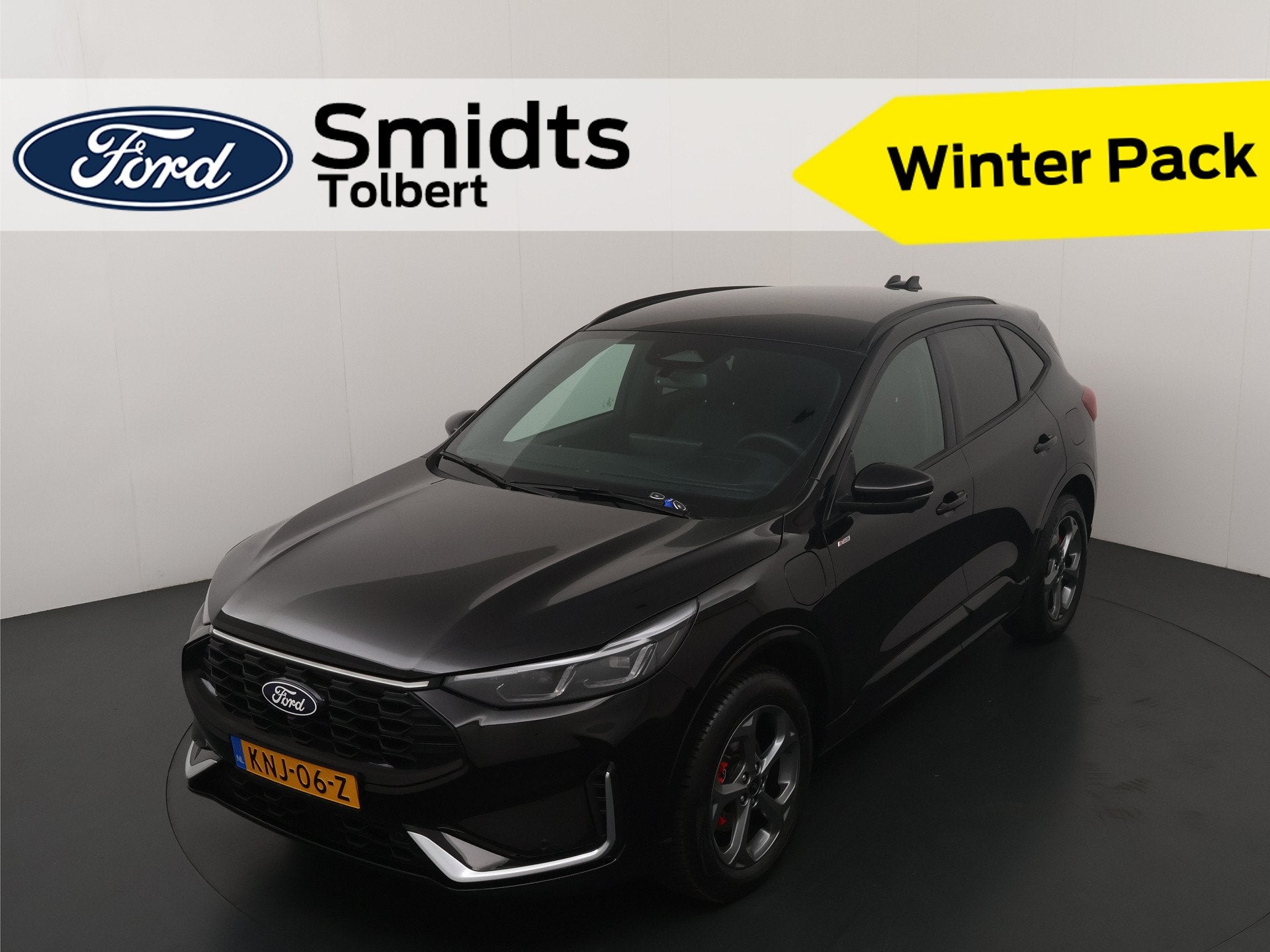 Ford Kuga 2.5 PHEV 243 pk ST-Line X I AGR stoelen I Adapt Cr, Auto's, Ford, 12 maanden, 14 kWh, Gebruikt, Zwart
