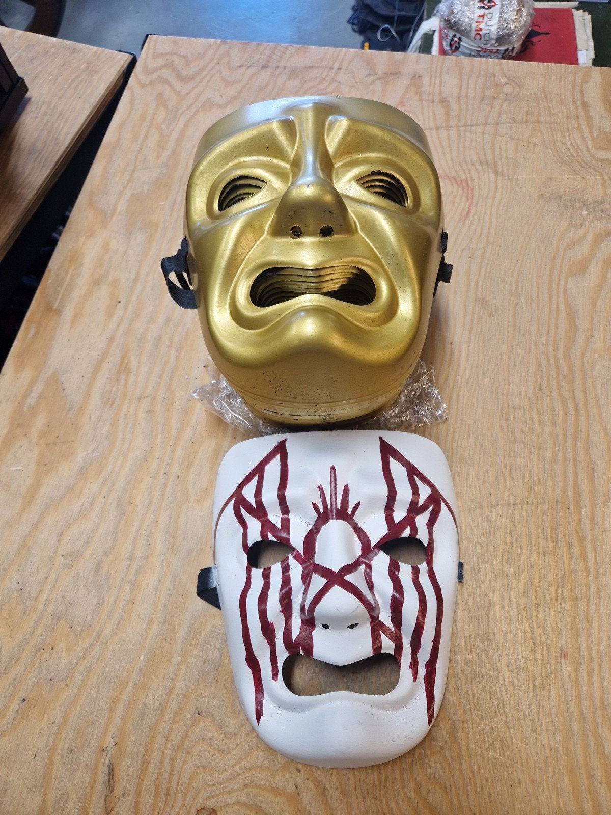 Partij van 20 Carnaval Maskers, Ophalen of Verzenden, Gedragen, Carnaval, Accessoires