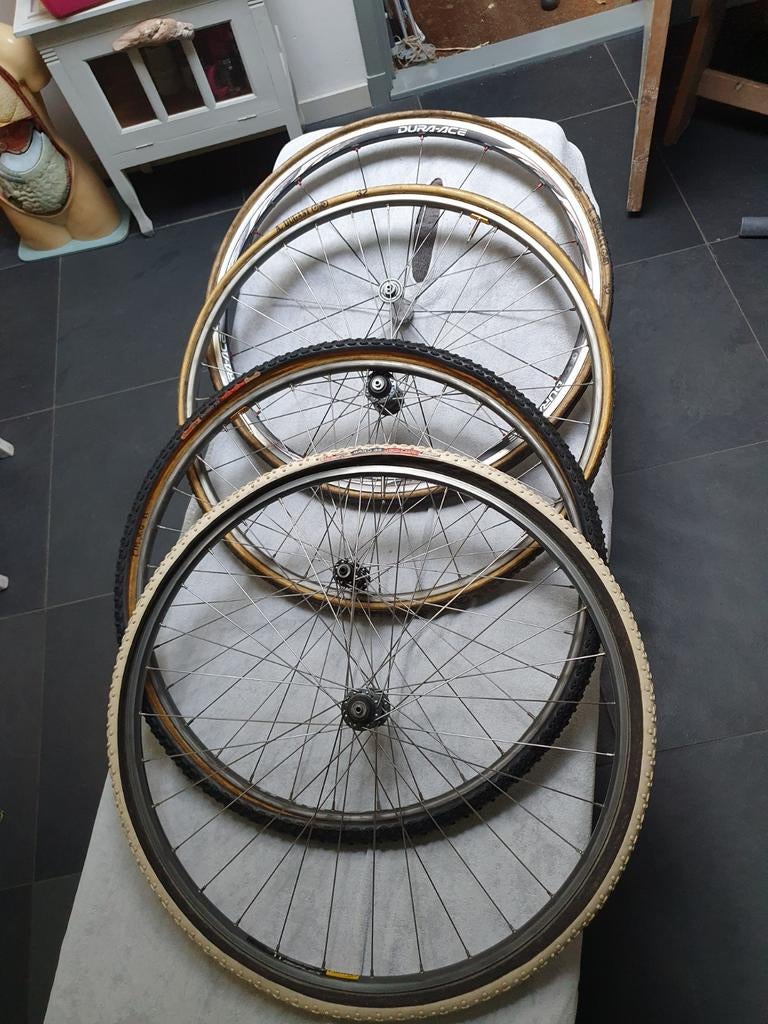 3 race fiets wielen cross, Fietsen en Brommers, Fietsonderdelen, Ophalen of Verzenden, Gebruikt, Wiel