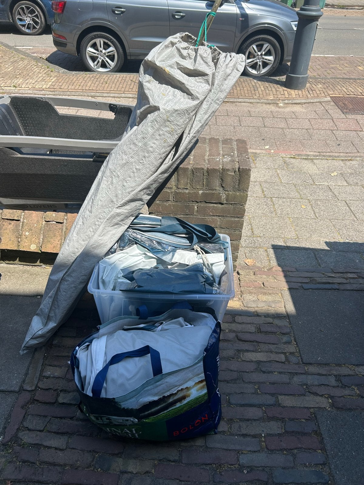 Voortent caravan LMC Münsterland 640 / 650, Ophalen, Zo goed als nieuw
