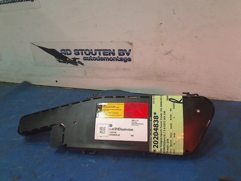 Airbag Stoel RECHTS Opel Insignia Sports Tourer 13223143, Gebruikt, Bahnhofsplatz, Rüsselsheim am Main 65423, , Duitsland, Opel