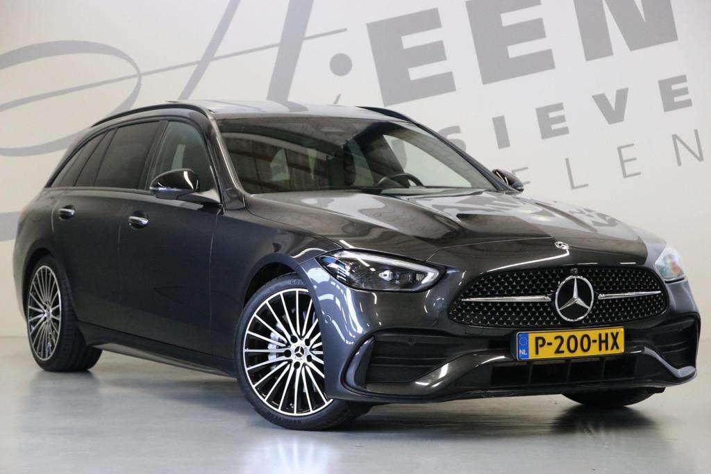 Mercedes-Benz C-klasse Estate 200 AMG Line/Apple carplay/NAP, Auto's, Mercedes-Benz, Automaat, 4 cilinders, Adaptive Cruise Control