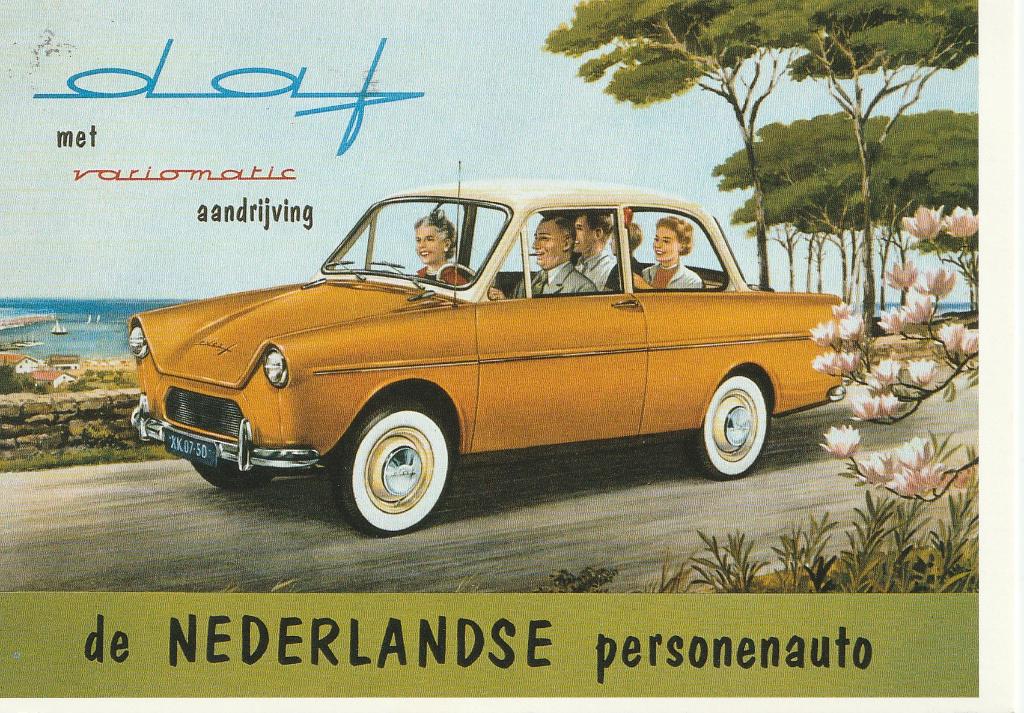 DAF PERSONEN AUTO 2010 verz.nr Zwitserland nr  1026, Verzenden, 1980 tot heden, Gelopen, Voertuig