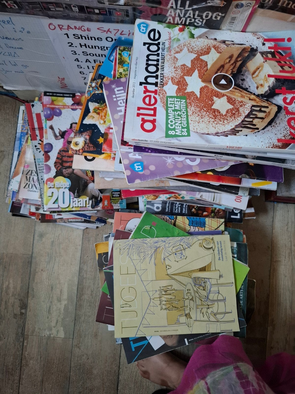 Gratis: Diverse tijdschriften en magazines., Boeken, Ophalen of Verzenden, Gelezen, Overige typen