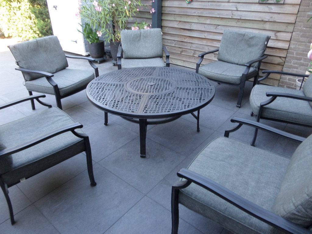 Tuinset., Ophalen, Gebruikt, Teakhout