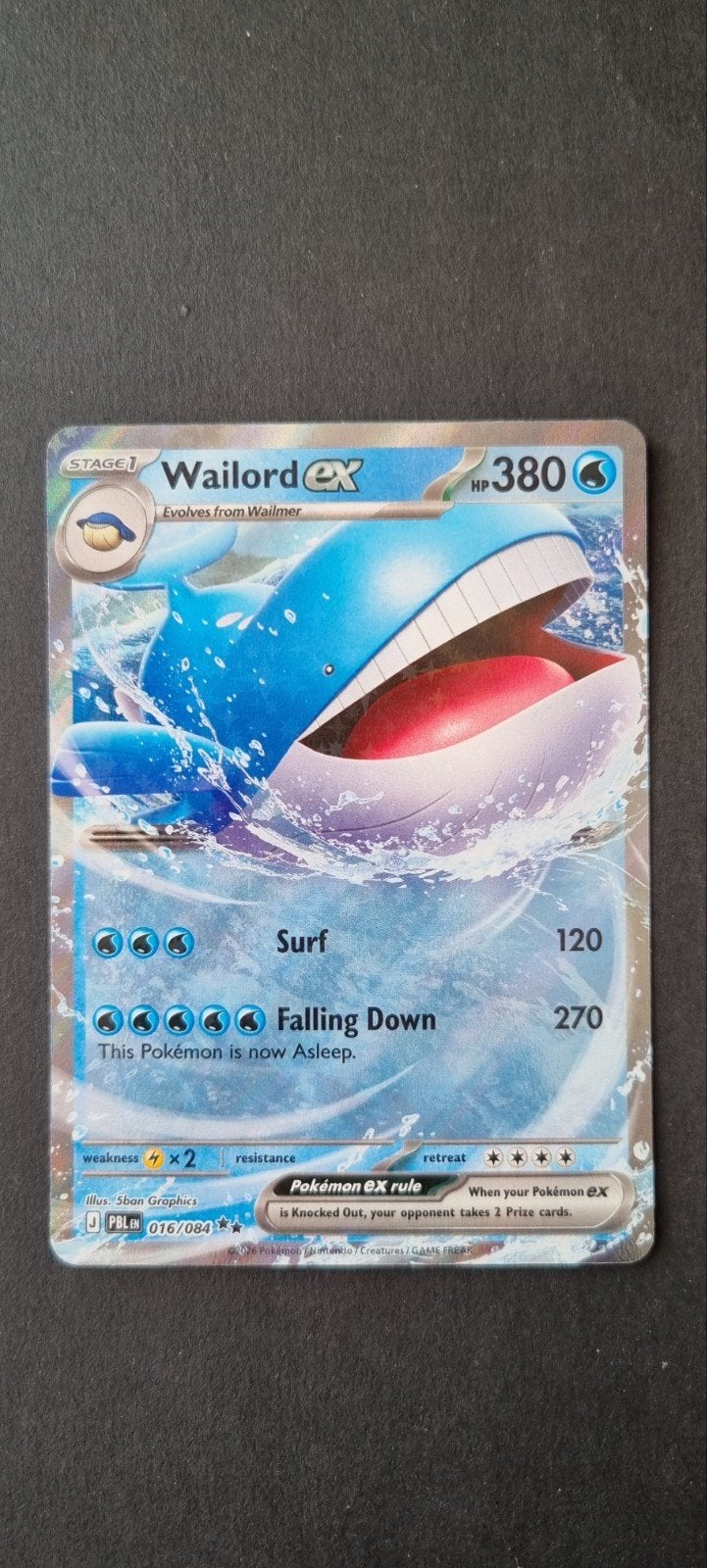 Wailord ex PBL 016, Ophalen of Verzenden