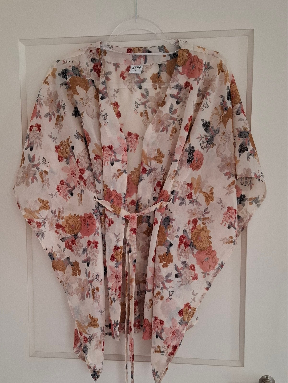 Vero Moda kimono mt M, Kleding | Dames, Blouses en Tunieken, Ophalen of Verzenden, Zo goed als nieuw, Maat 38/40 (M), Zwart
