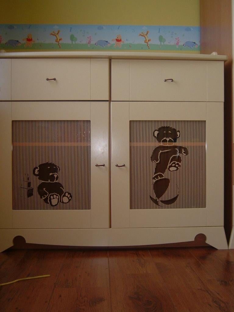 Complete Babykamer – Ledikant + Commode + Kledingkast, Kinderen en Baby's, Kinderkamer | Complete kinderkamers, Ophalen, Gebruikt
