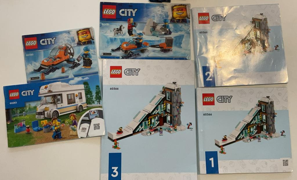 Combideal 4 sets (60191/60190/60366/60283), Kinderen en Baby's, Speelgoed | Duplo en Lego, City, Verzenden, Lego, Zo goed als nieuw