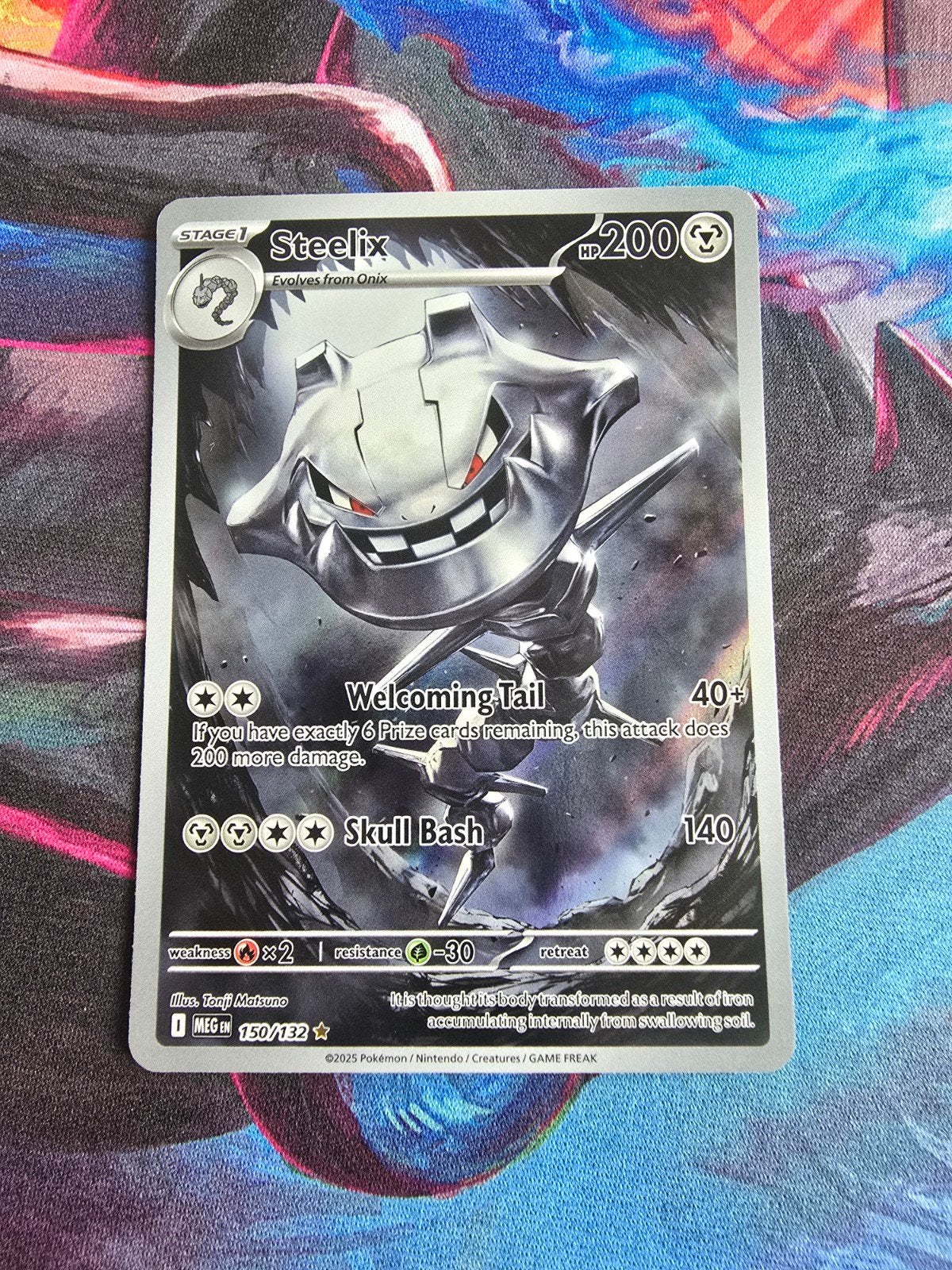 Steelix 150/132, Hobby en Vrije tijd, Verzamelkaartspellen | Pokémon, Zo goed als nieuw, Ophalen of Verzenden