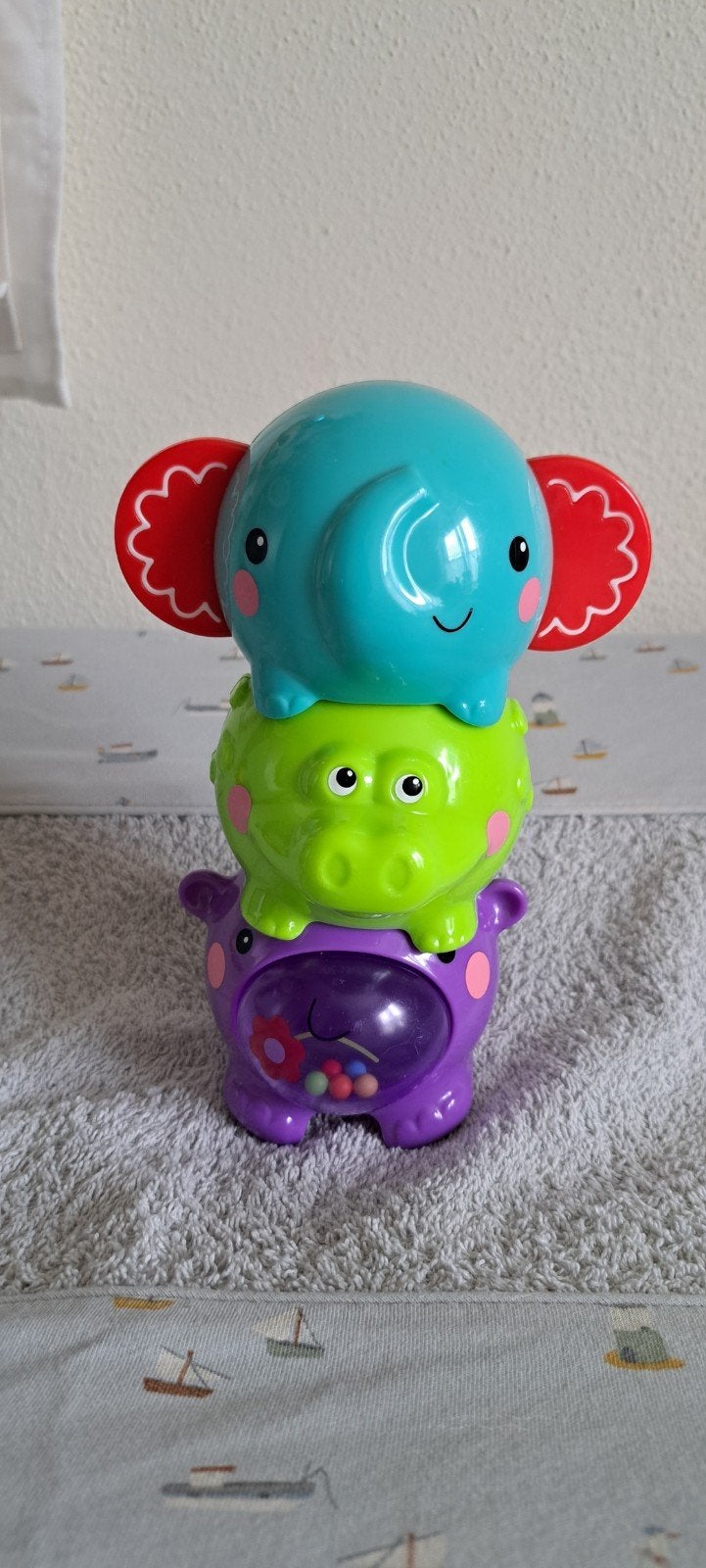 Fisher Price stapel dieren met geluid. Speelgoed voor peuter, Ophalen of Verzenden, Overige typen, Met geluid
