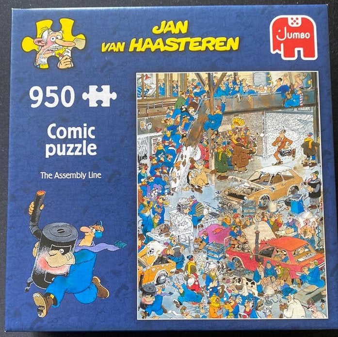 Jvh The assembly line, Ophalen of Verzenden, 500 t/m 1500 stukjes, Zo goed als nieuw