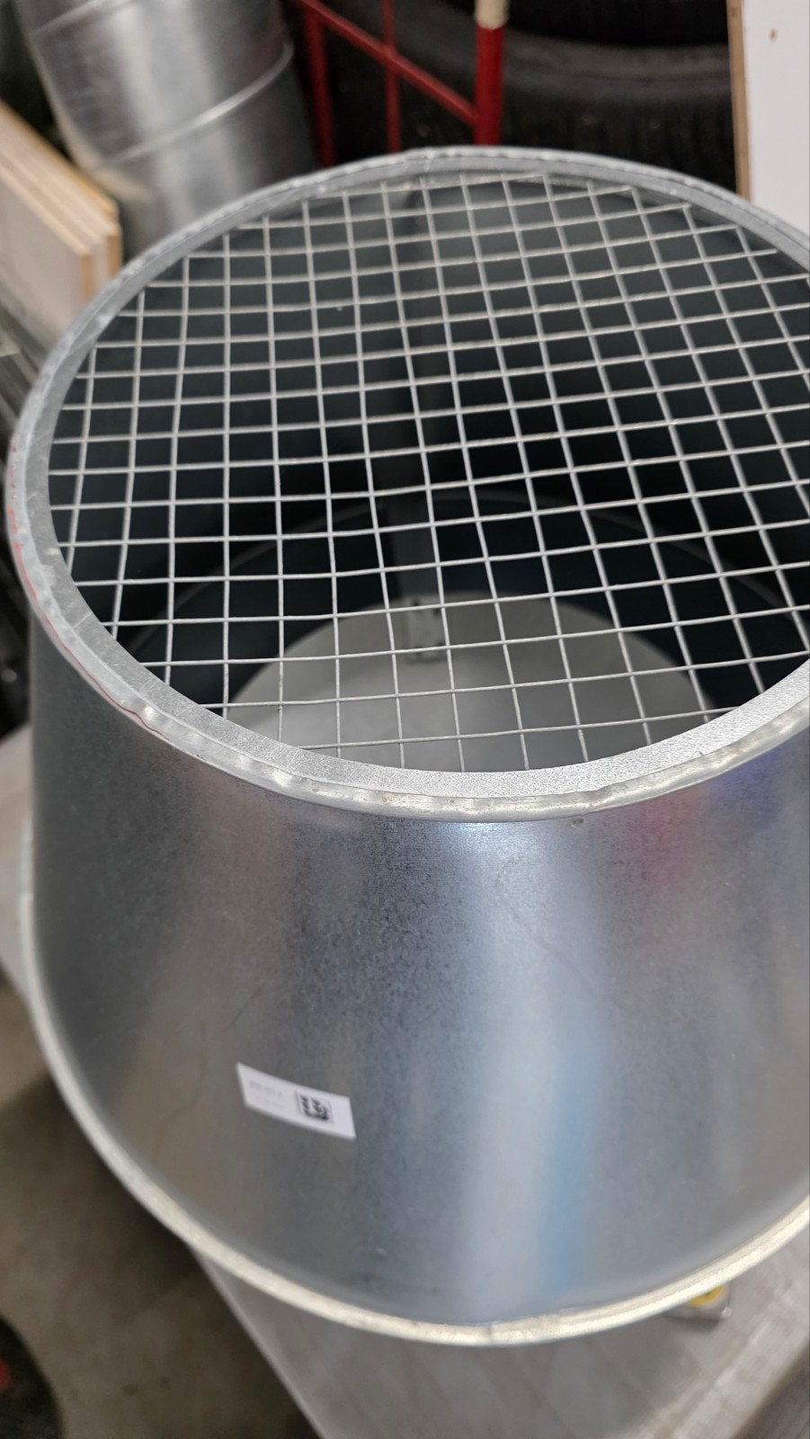Deflectorkap rond 250 mm - Nieuw, verzinkt staal, Ophalen, Nieuw