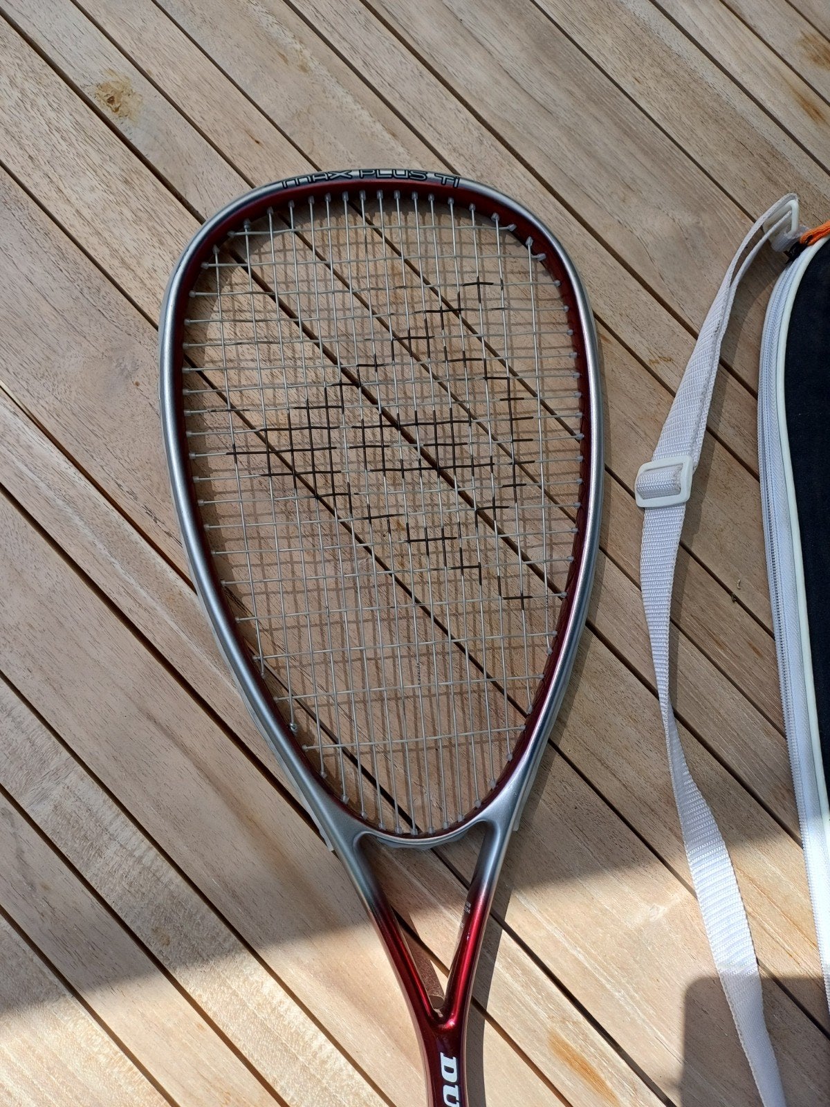 squash rackets 2 stuks dunlop en karakal, Ophalen