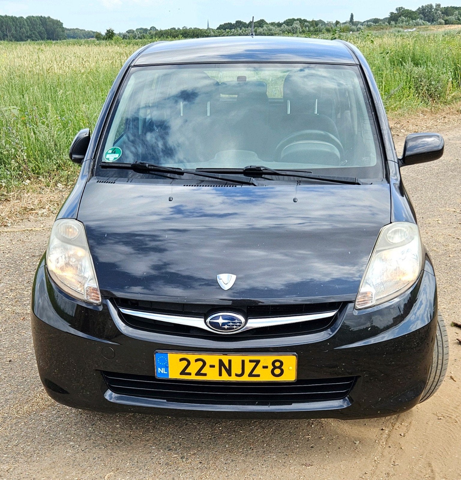 Subaru Justy 1.0 2011 Zwart, Voorwielaandrijving, Justy, Stof, Zwart