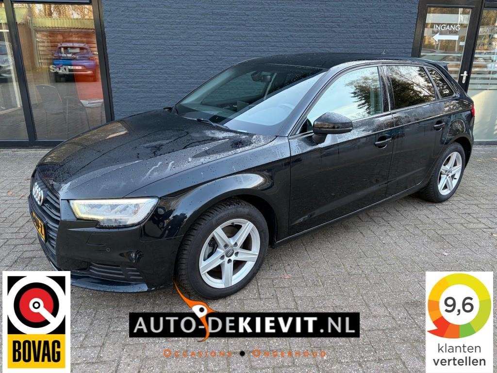 Audi A3 35 1.5 TFSI **150pk/automaat/xenon**, Auto's, Audi, 4 cilinders, 150 pk, Zwart, Bedrijf