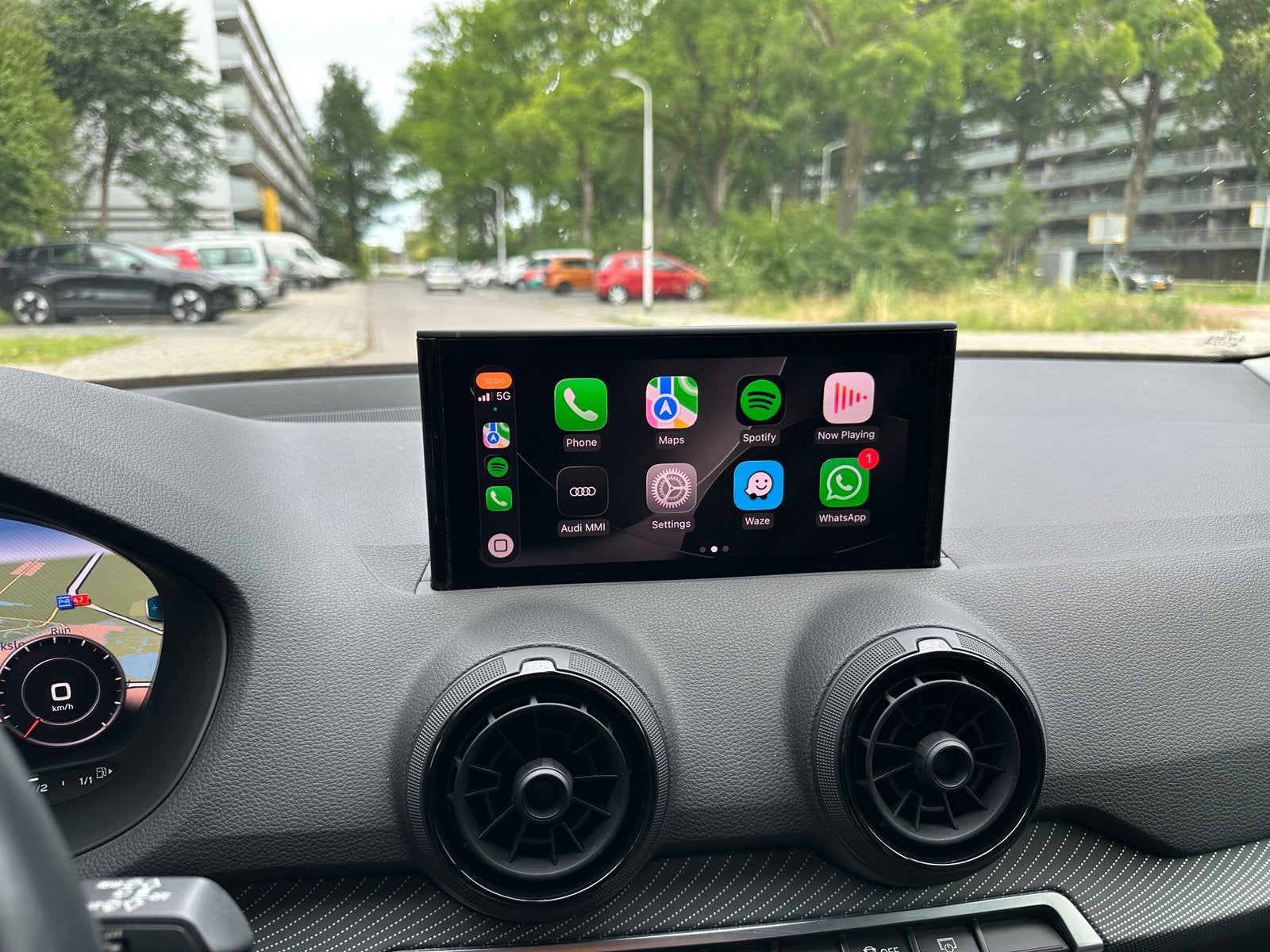 Audi Q2 30TFSI Ultra Sport / Virtual Cockpit / Black Edition, Auto's, Audi, Voorwielaandrijving, Stof, Zwart, 115 pk