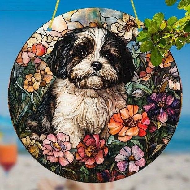 Raamhanger Shih tzu - boomer hondje, Verzenden, Meerkleurig, Nieuw, Kunststof