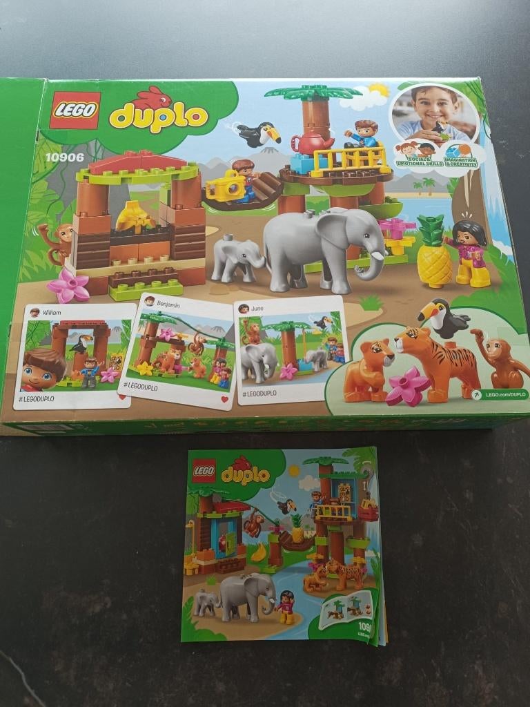 Lego Duplo Tropical Island 10966, Kinderen en Baby's, Speelgoed | Duplo en Lego, Ophalen of Verzenden, Zo goed als nieuw, Duplo