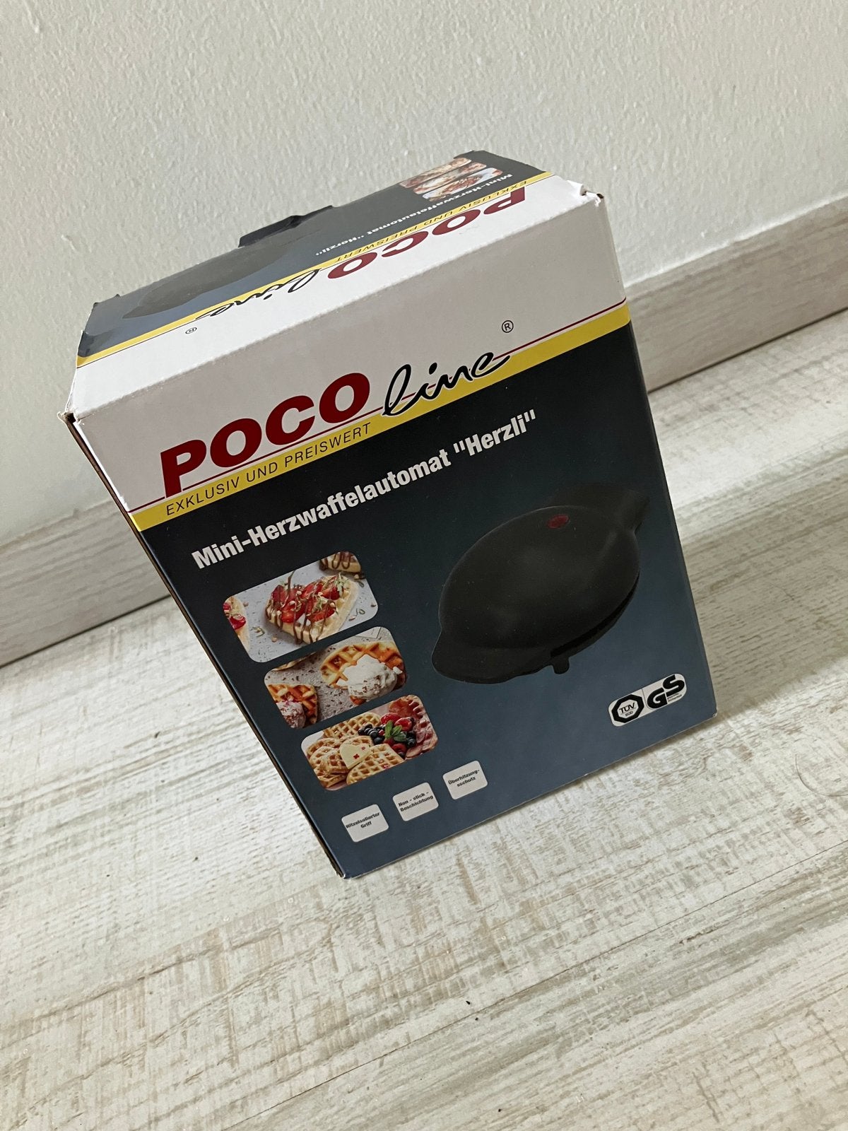 Pocoline wafelijzer hartje, Witgoed en Apparatuur, Wafelijzers, Ophalen of Verzenden, Nieuw