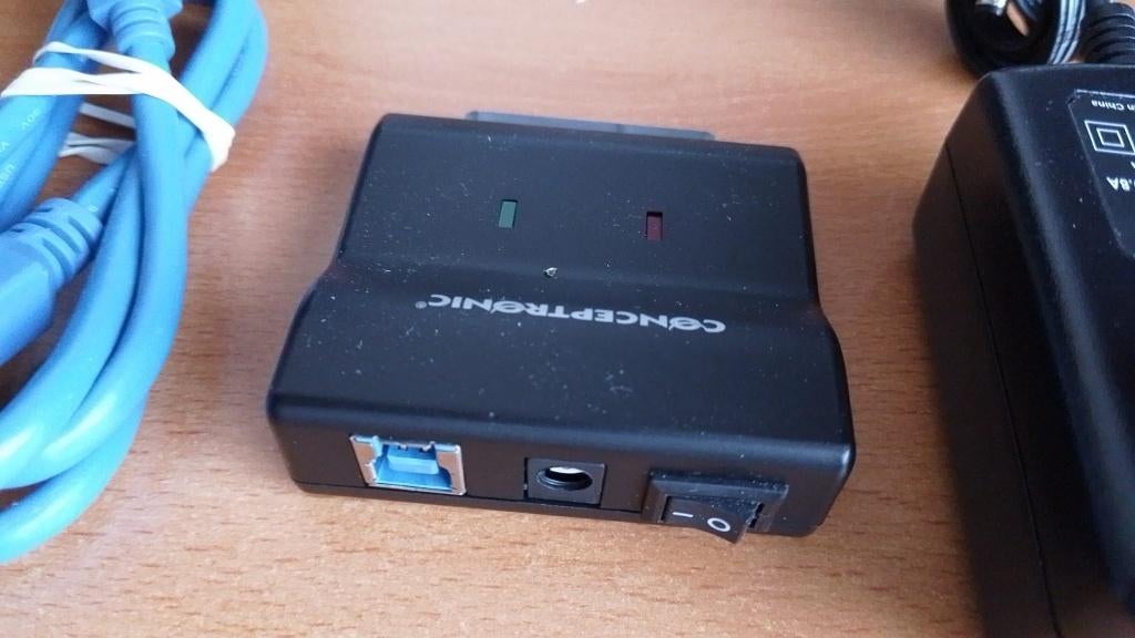 Conceptronic CSATA23U3 Adaptador USB 3,0, SATA, 2,5/3,5, Verzenden
