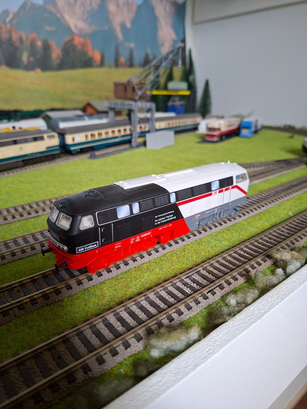 Piko 57400 Digitale Locomotief DB 218 007-1, Nieuw, Gelijkstroom, Locomotief, Piko