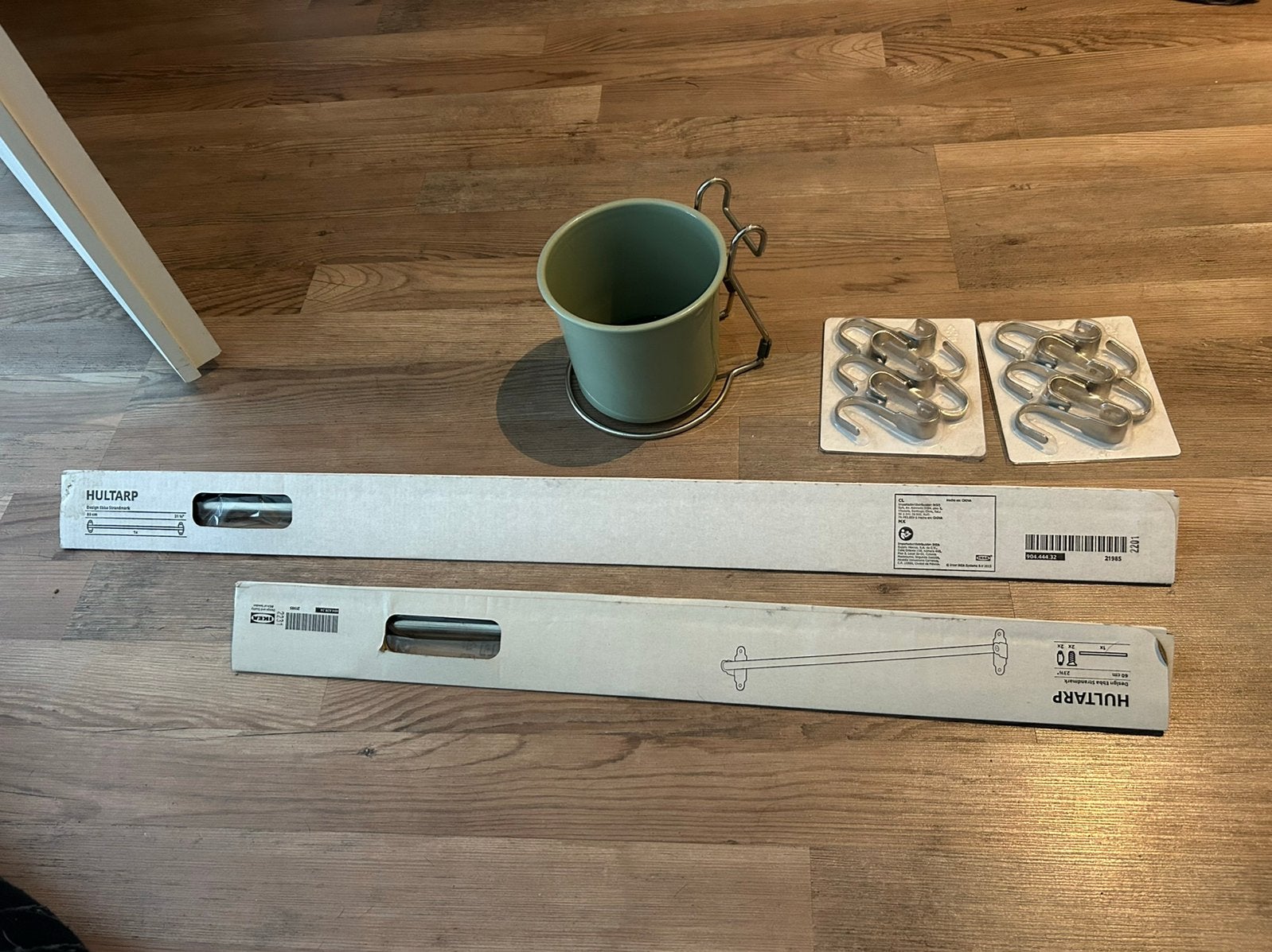 Ikea hultarp keukenrails set, IKEA, Nieuw, Ophalen of Verzenden, Groen