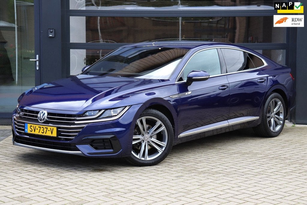 Volkswagen Arteon 2.0 TSI Business R-Line | NAP | 190PK | Ad, Auto's, Volkswagen, Arteon, Euro 6, 1984 cc, Blauw