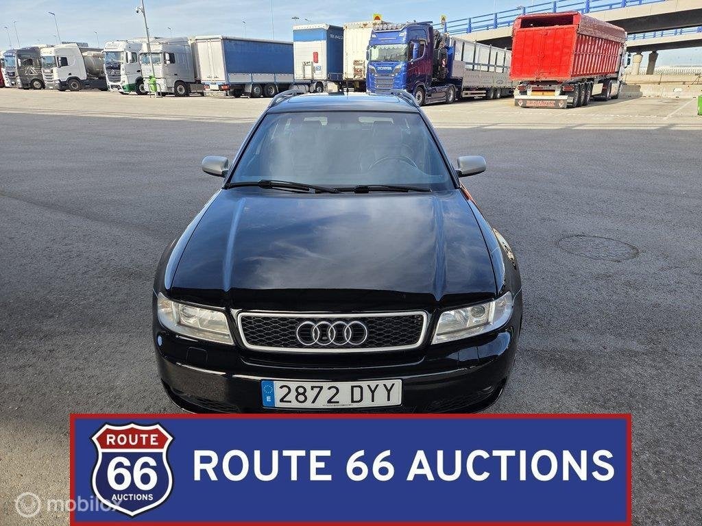 Audi RS4 Avant (B5) | 2001 | Route 66 Auctions, Auto's, Overige carrosserieën, Zwart, Bedrijf, Handgeschakeld
