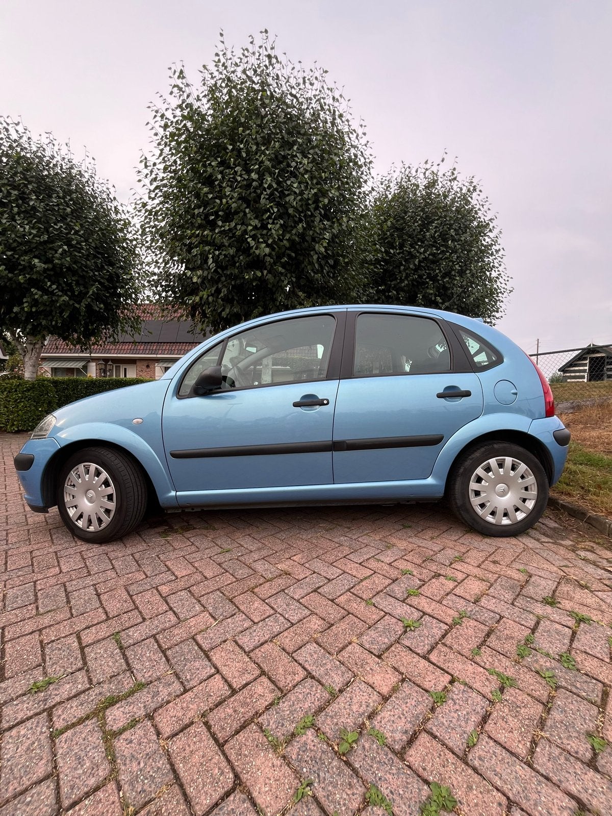 Citroën C3 1.4 I AUT 2004 Blauw automaat, Auto's, Blauw, Origineel Nederlands, Grijs, Particulier