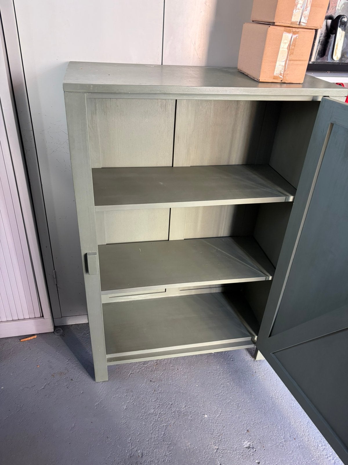 HKliving Single Door Opbergkast, Ophalen, Gebruikt