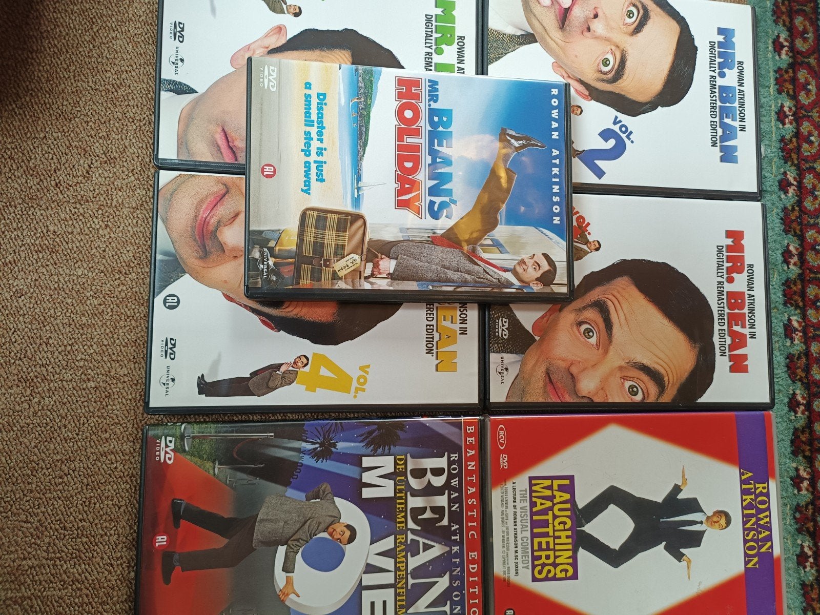Mr. Bean DVD Collectie - Films en Series, Alle leeftijden, Nederlands, Ophalen of Verzenden, Britse komedie