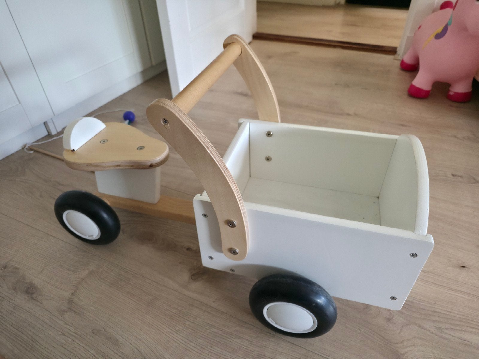 Houten loopwagen - Petite Amélie, Kinderen en Baby's, Speelgoed | Houten speelgoed, Ophalen of Verzenden