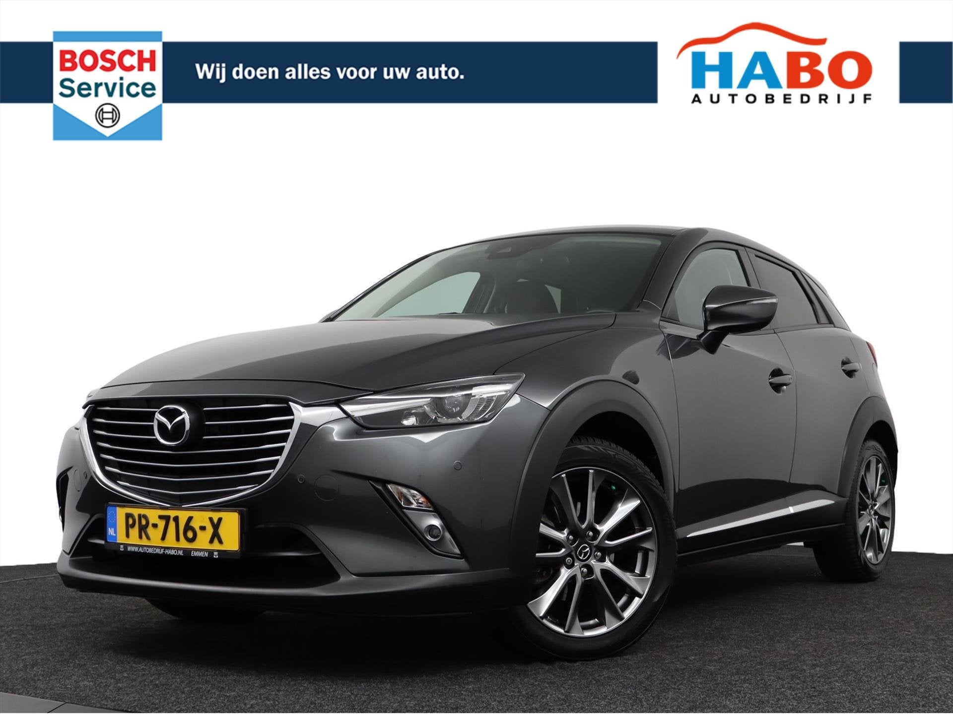 Mazda Cx-3 2.0 SKYACTIV-G 120 GT-LUXURY AUTOMAAT ECC/CRUISE/, Auto's, 1998 cc, Euro 6, 4 cilinders, SUV of Terreinwagen
