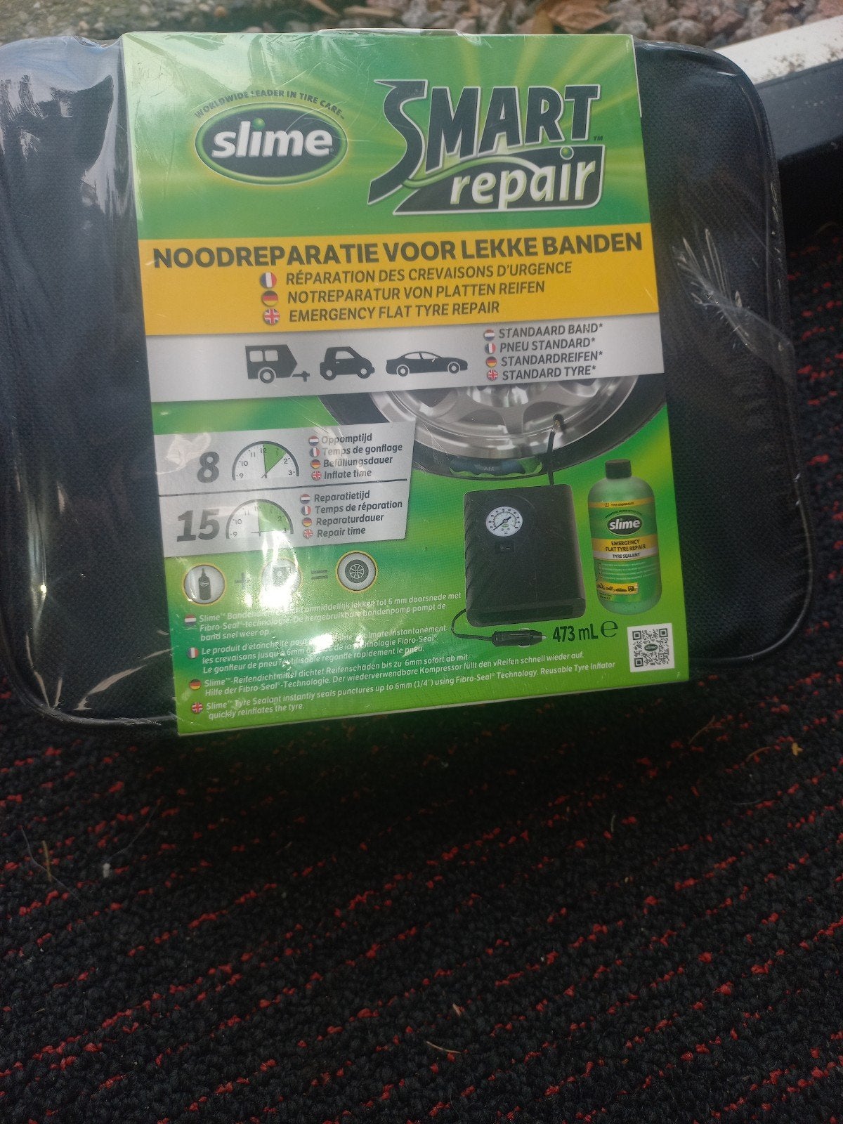 smart repair set auto, Ophalen
