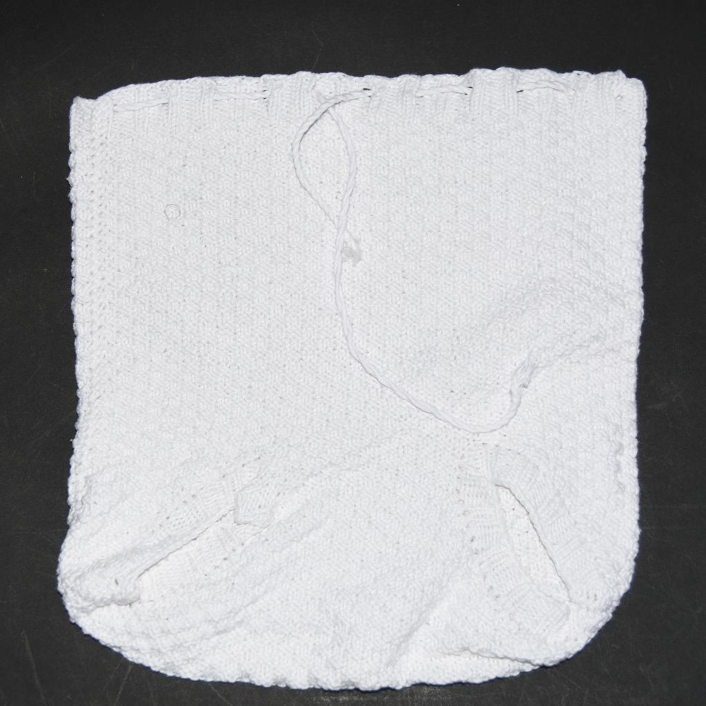 Antieke gebreide overbroek luierbroek baby 60s gerstekorrel, Verzenden, Kinderen