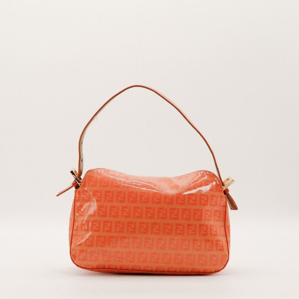 Fendi Zucchino Baguette handtas, Verzenden, Gebruikt, Handtas
