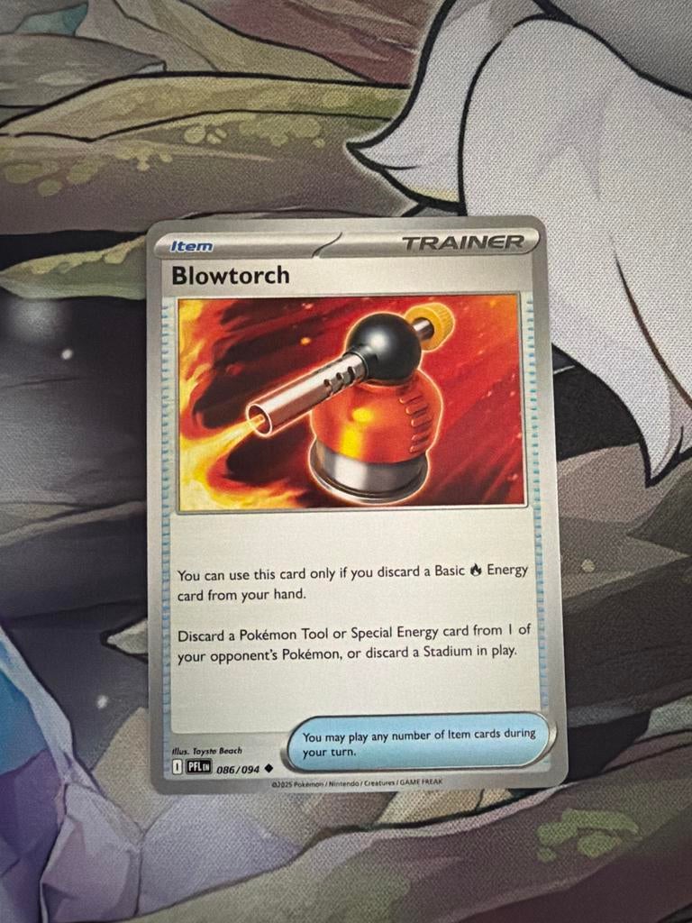 Blowtorch #86 Pokémon Trainer Kaart, Ophalen of Verzenden, Zo goed als nieuw, Losse kaart