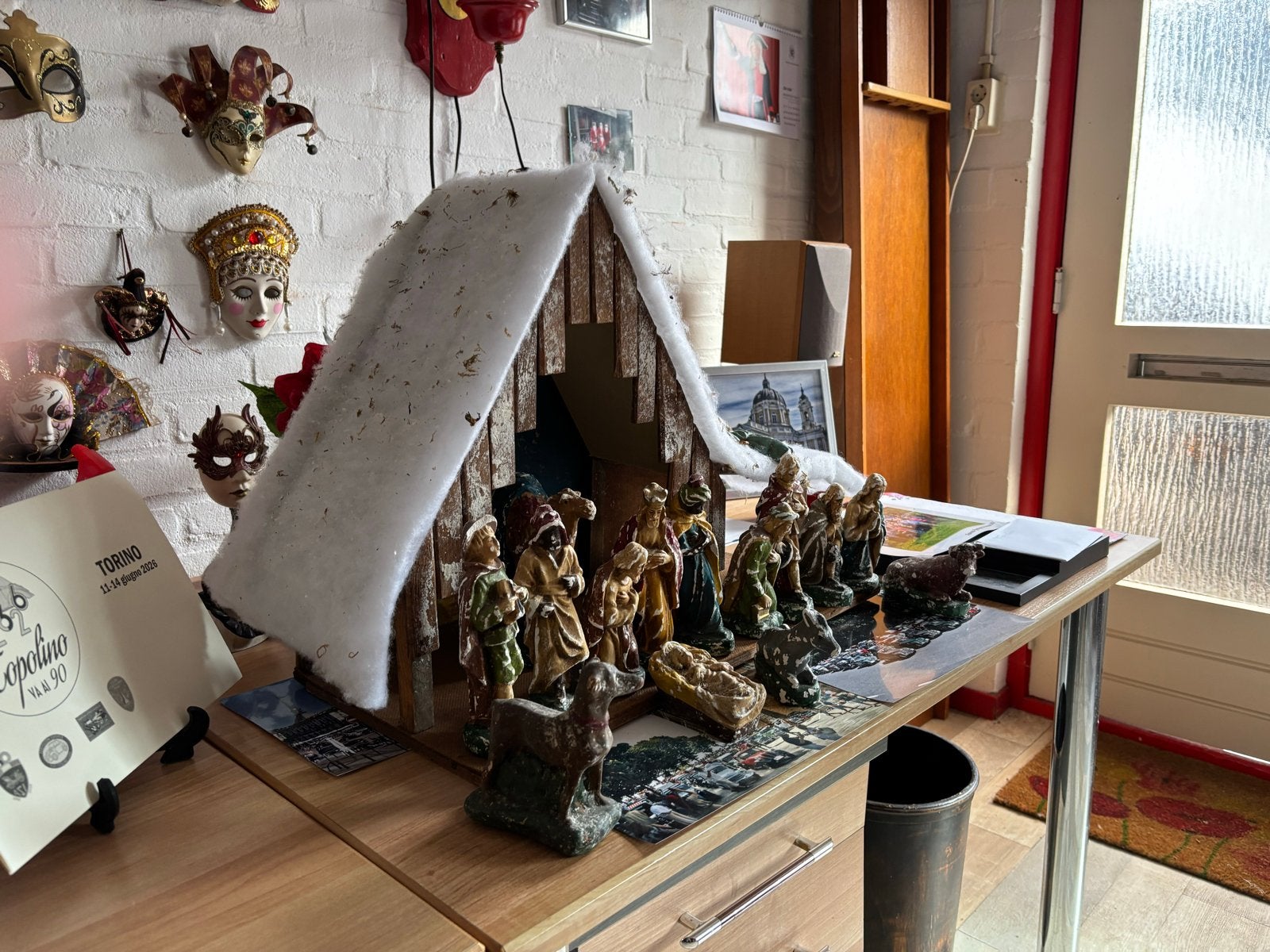 Kerstgroep met stal, Diversen, Kerst, Ophalen, Gebruikt