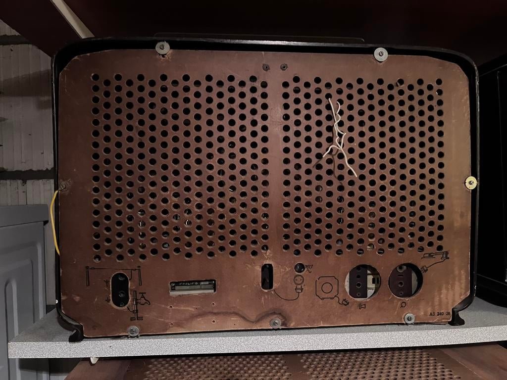 Oude philips radio, Antiek en Kunst, Ophalen of Verzenden
