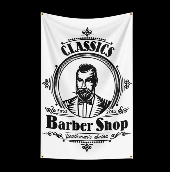Grote vlaggen Kapper / Barber shop (150x90cm), Ophalen of Verzenden, Nieuw