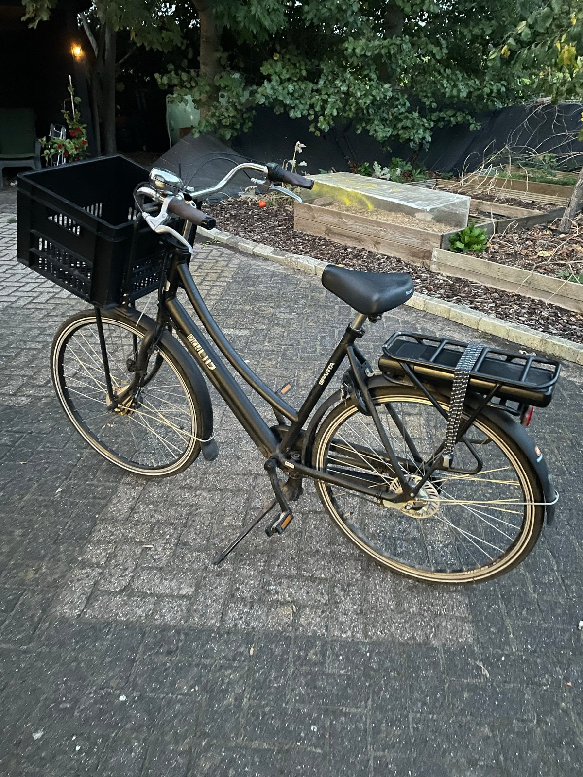 Sparta Pick-Up Electric N3 Dames 57 cm Black, Ophalen, Minder dan 30 km per accu, Sparta, Gebruikt