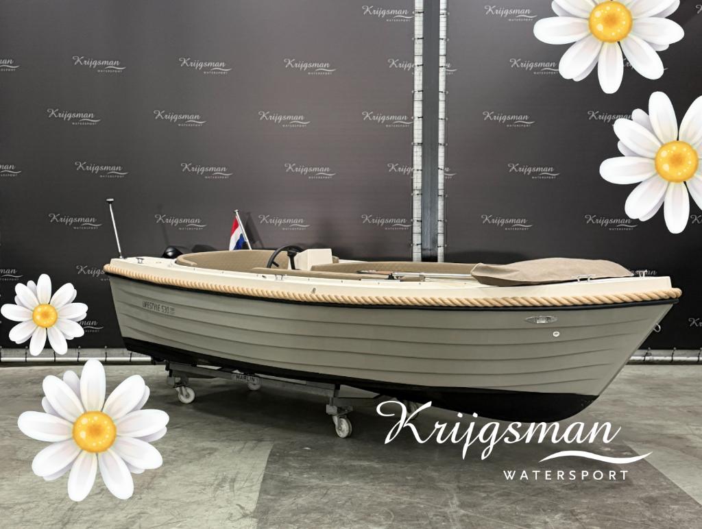 Lifestyle 530 Comfort te koop | Mercury 15 pk | 2024, Ophalen, Tender, Rondzit, 15 pk