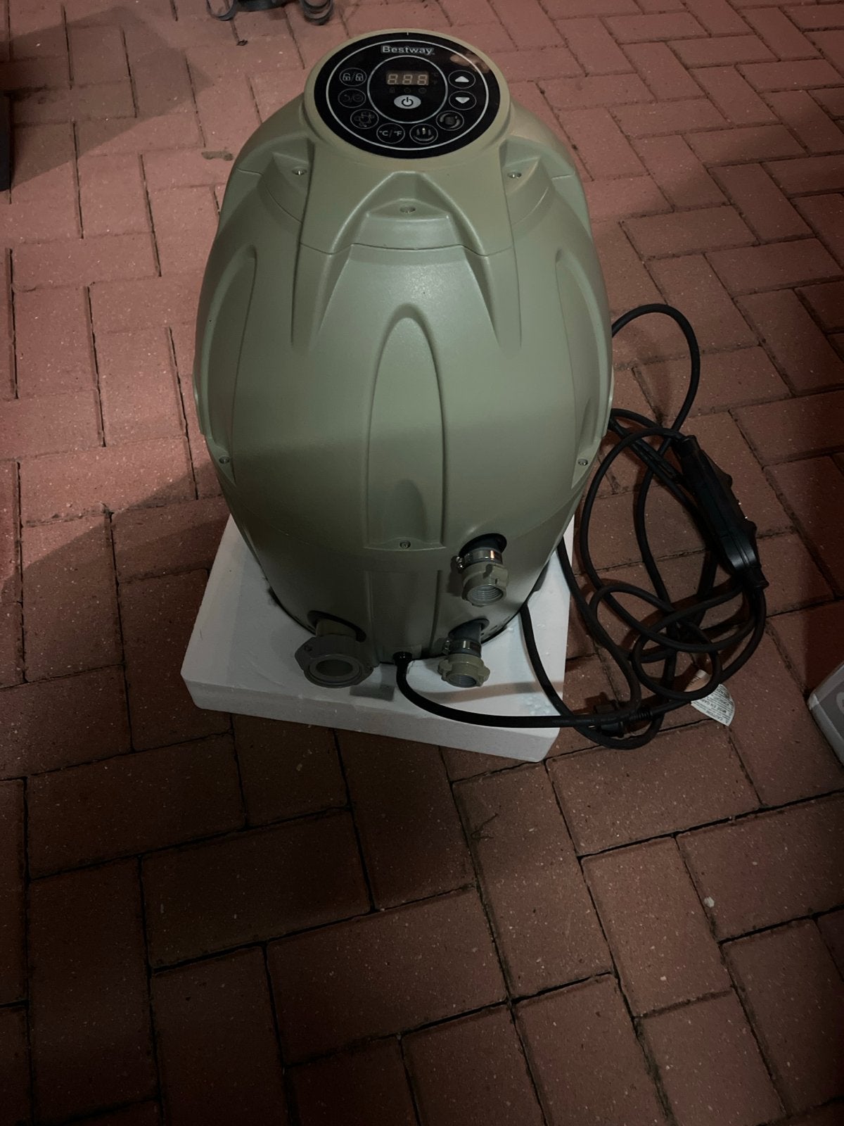 Bestway Lay-Z-Spa Pomp & Filterunit - Zo goed als nieuw, Ophalen of Verzenden, Zo goed als nieuw, Filter, Vast